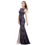 Women's Long Sleeveless Party Dress