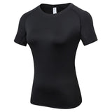 Women's Elastic Yoga Sports T Shirt