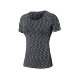 Women's Elastic Yoga Sports T Shirt