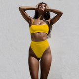 Women High Waist Swimwear