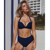 Women's High Waist Push Up Set Swimwear