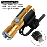 Ultra Bright USB Rechargeable Bicycle Light